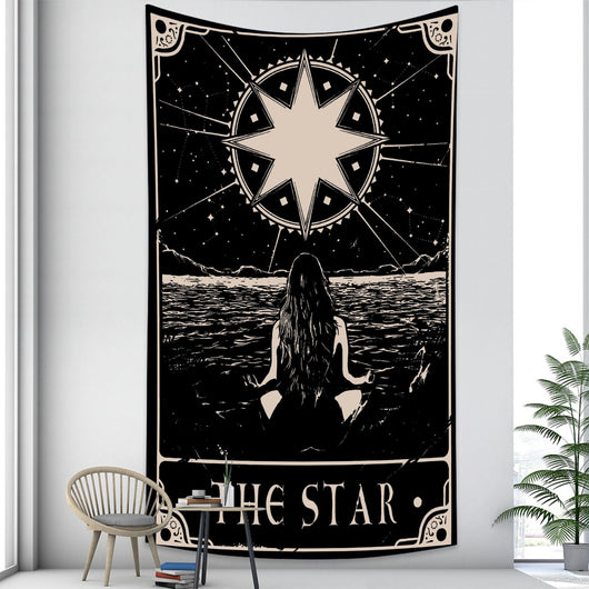Tapiz Mandala Tarot Bohemio - Decoración Witchcraft Estilo Hippie - Image 16