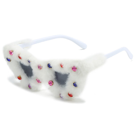 Peluche Love con Gafas de Sol Estilo Street Diamond para Mujer - Image 8