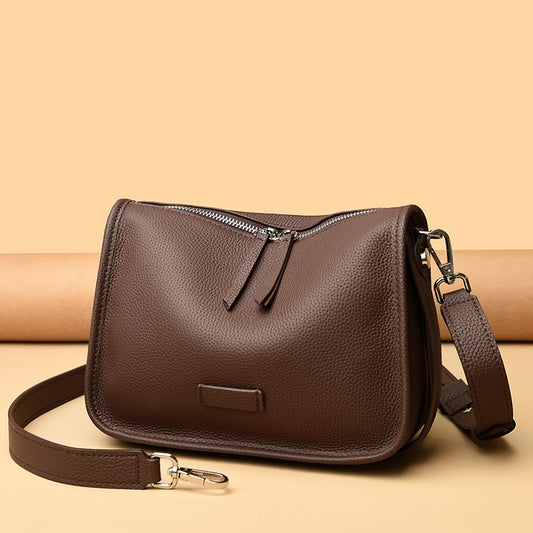 Bolso Silla de Montar de Cuero para Mujer - Cartera Commuter Elegante de Alta Capacidad - Image 2