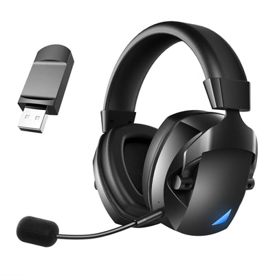 Auriculares Inalámbricos Bluetooth 24g con RGB y Micrófono Enchufable - Image 5
