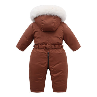Traje de Esquí Infantil con Forro Polar para Otoño e Invierno - Image 21