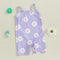 Enterizo Infantil Estampado Floral con Tirantes