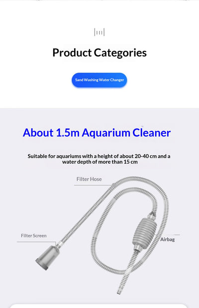 Cambiador de Agua para Acuarios - Limpieza y Mantenimiento - Image 21