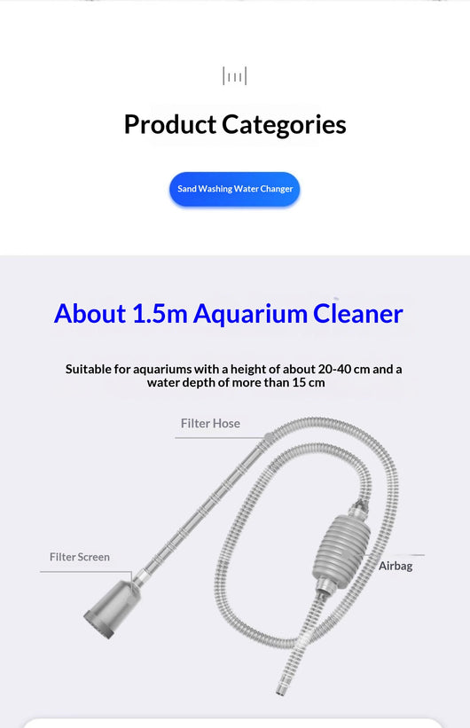 Cambiador de Agua para Acuarios - Limpieza y Mantenimiento - Image 21
