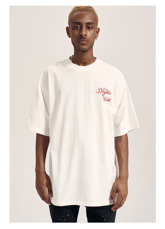 Camiseta Oversize Suelta Hip-hop Street Estampado Spoof - Image 11