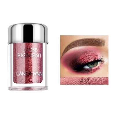 Sombra de Ojos Perlada Diamante con Brillo Polarizado Efecto Sirena - Image 34
