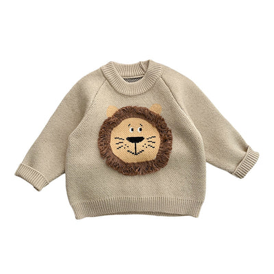 Suéter Pullover Coreano para Niños - Estilo Occidental - Image 5