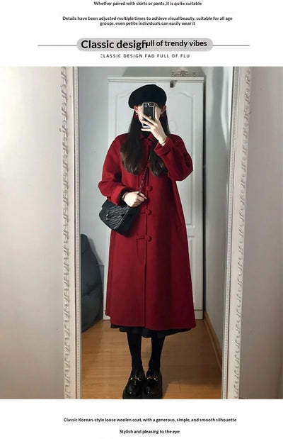Abrigo de Lana Estilo Hepburn Petite de Largo Medio - Image 11