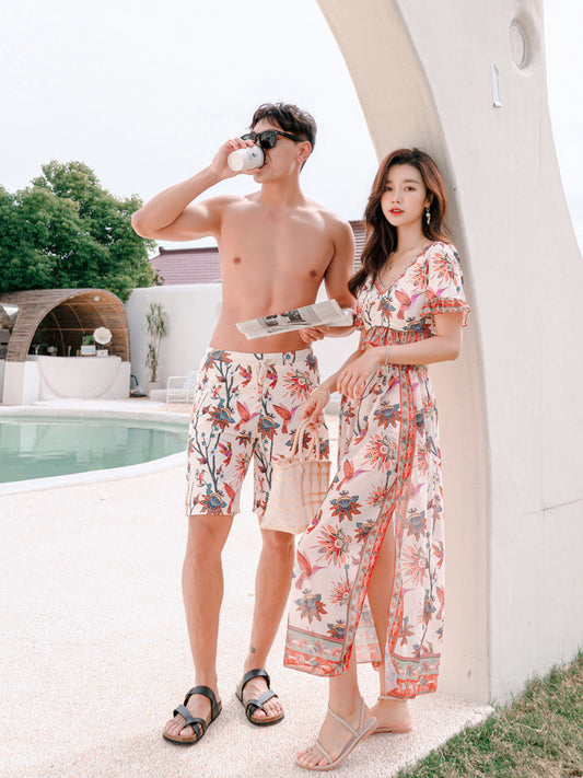 Traje de Baño de Tres Piezas Estilo Coreano con Diseño Dividido - Image 2