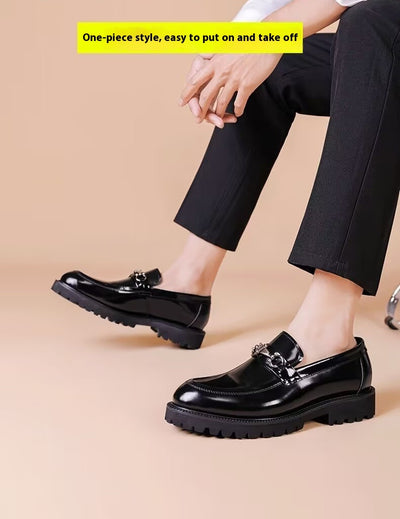Zapatos Gommino con Hebilla Horse Street en Cuero Japonés Pulido para Hombre - Image 20