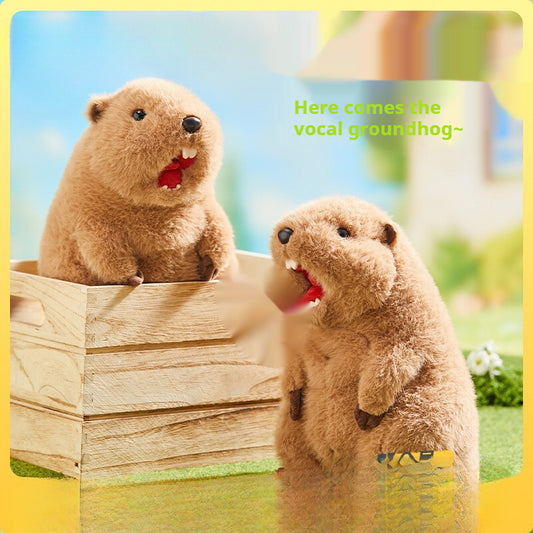 Peluche Colgante Adorable de Marmota - Image 2