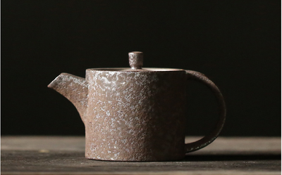Tetera Artesanal de Cerámica Esmaltada - Diseño Vintage Ruyi - Image 12