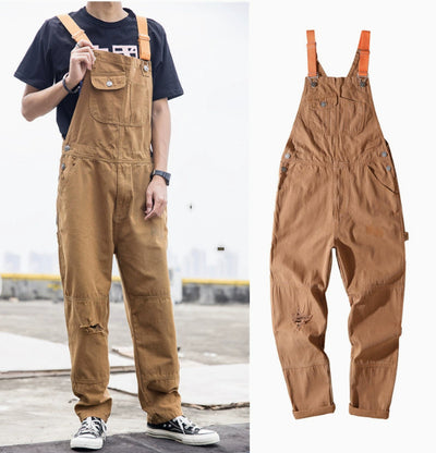 Mono Cargo Recto para Hombre con Tirantes - Image 8