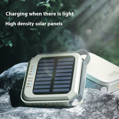Lámpara Solar LED para Camping con Batería Ultra Duradera