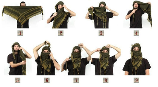 Pañuelo Táctico Árabe Multiusos - Bandana Mágica para Outdoor - Image 13