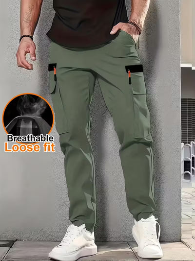 Pantalones de Trabajo Holgados para Hombre - Image 8