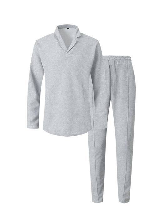 Traje Ejecutivo Clásico para Hombre - Colores Sólidos Otoño Invierno - Image 20