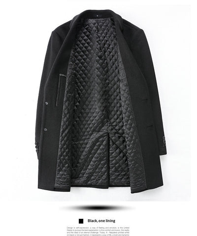 Abrigo Minimalista Slim Fit para Hombre - Image 12