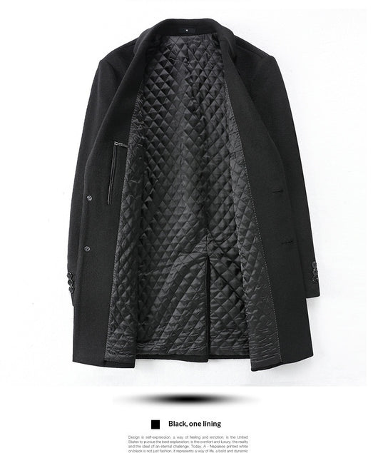 Abrigo Minimalista Slim Fit para Hombre - Image 12