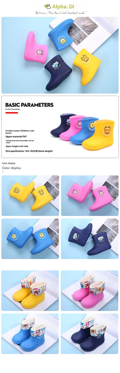 Botas de Lluvia Impermeables Antideslizantes para Toda la Familia - Image 13