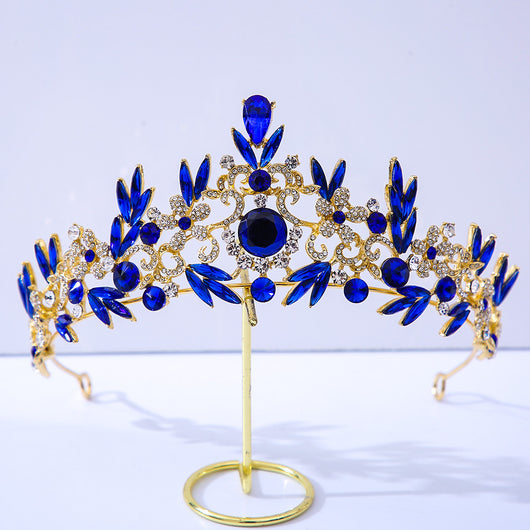 Joya de Adulto Crown Alloy con Cristales Brillantes - Image 9