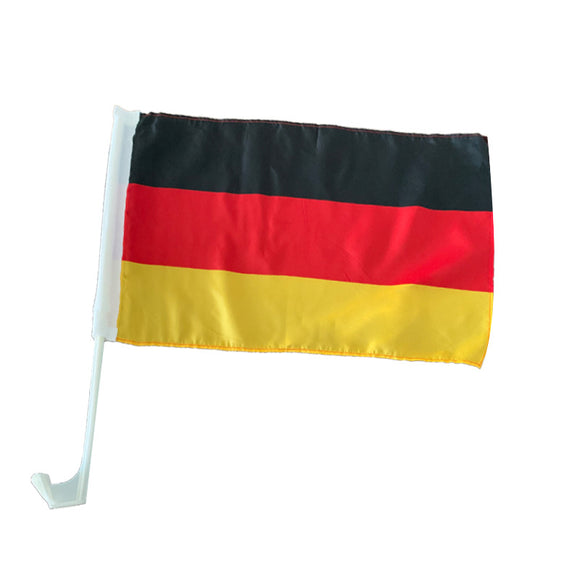 Bandera Alemana para Auto - Decoración Resistente al Viento