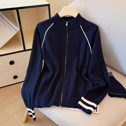 Cardigan con Cierre Diseño Moderno para Mujer - Image 4