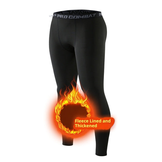 Mallas Deportivas Térmicas para Hombre - Forro Polar de Invierno - Image 7