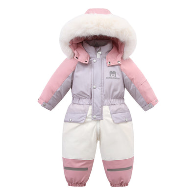 Traje de Esquí Acolchado para Niños - Enterizo Térmico - Image 3