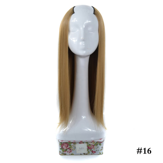 Extensión de Cabello Liso en U - Media Peluca Postiza - Image 10