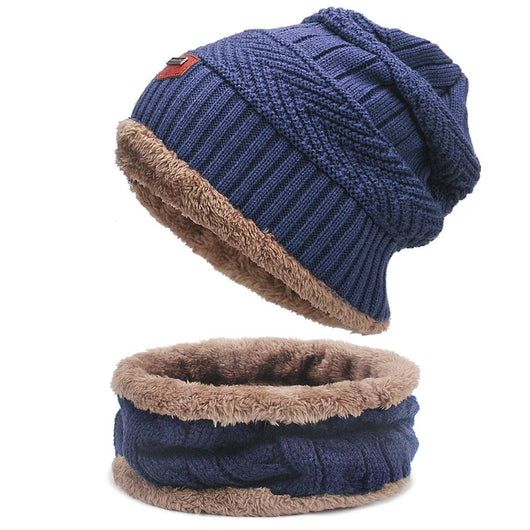 Conjunto de Gorro y Bufanda de Terciopelo Grueso para Hombre y Mujer - Image 12