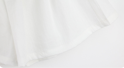 Conjunto Infantil Blusa con Moño y Shorts Blancos - Image 11