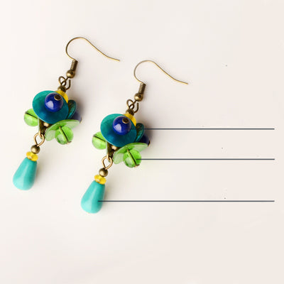 Aretes Étnicos de Concha con Estilo Antiguo y Temperamento - Image 5