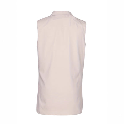 Chaleco Casual Suelto de Color Liso para Mujer - Image 3