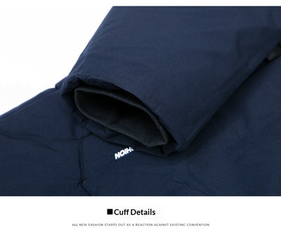 Abrigo Acolchado Ejecutivo con Capucha Desmontable para Hombre - Image 9