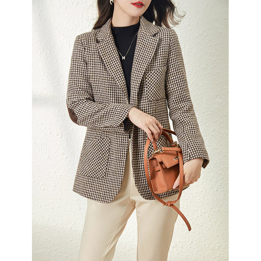 Chaqueta de Lana Corta para Mujer - Abrigo de Invierno Elegante - Image 7