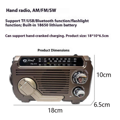 Radio Portátil Solar con Altavoz Bluetooth para Aventuras al Aire Libre - Image 4