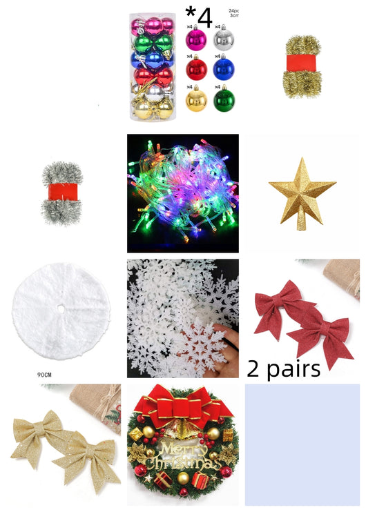Árbol de Navidad Miniatura Decorativo de Escritorio - Image 27