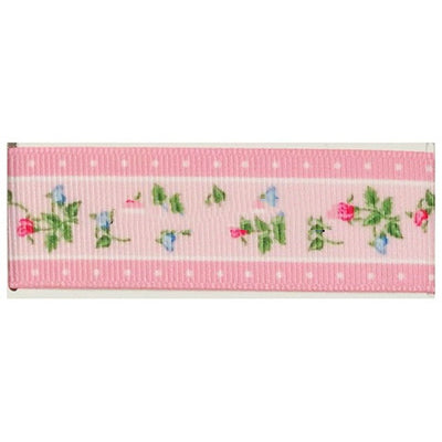 Cinta Decorativa Tejida con Flores y Plantas Estampadas para Manualidades - Image 4