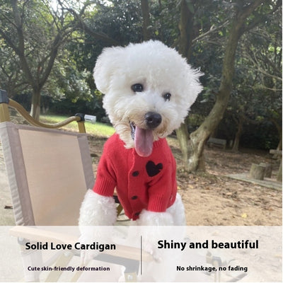 Suéter Cálido para Perros y Gatos - Cardigan Tejido para Mascotas Pequeñas y Medianas - Image 10