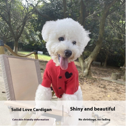 Suéter Cálido para Perros y Gatos - Cardigan Tejido para Mascotas Pequeñas y Medianas - Image 10