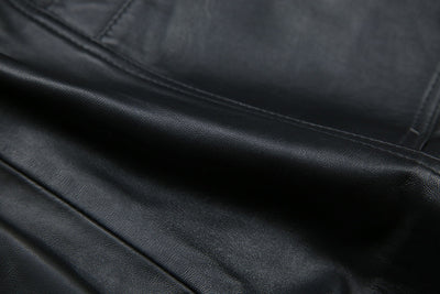 Shorts de Cuero Oveja con Bolsillos de Cordón - Casual Premium - Image 25