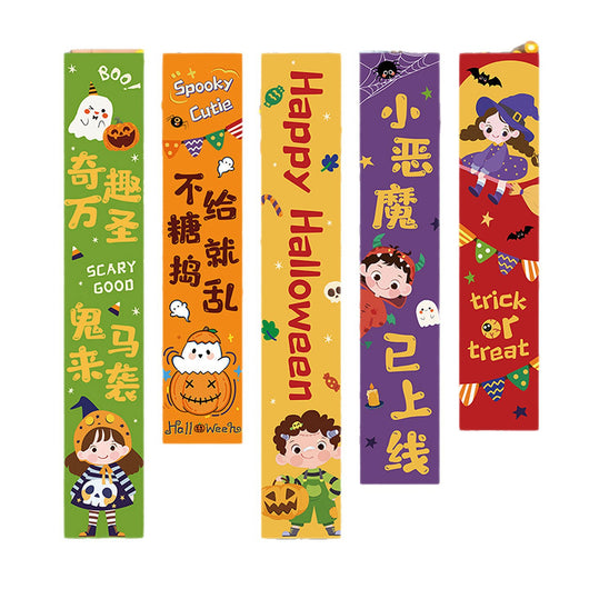 Juego de 5 Banners Colgantes para Halloween o Navidad - Image 15