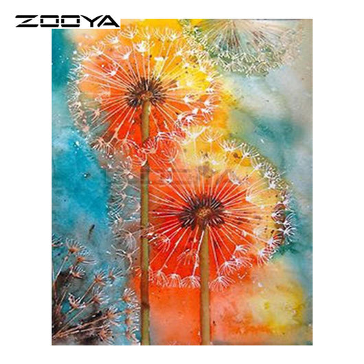 Pintura de Diamantes 5D Diente de León Multicolor - Kit DIY Completo - Image 6