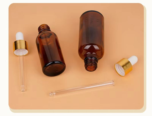 Botella de Vidrio Ámbar para Aceites Esenciales - Recargable y Portátil - Image 12