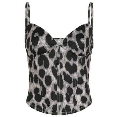 Bolso Bandolera Estampado Leopardo Diseño Exclusivo Escote V - Image 6