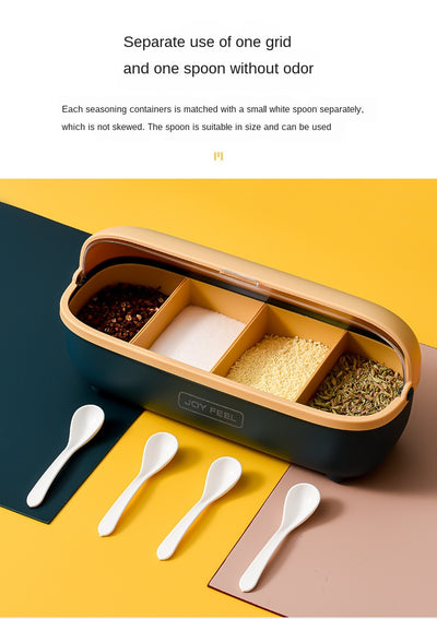 Organizador de Especias con Tapa - Caja de Almacenamiento para Cocina - Image 14