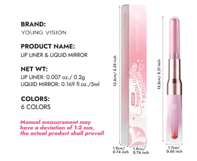 Brillo Labial 2 en 1 Multiusos para Correr - Image 9