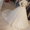 Vestido de Novia Musulmán con Pedrería y Cuentas Bordadas