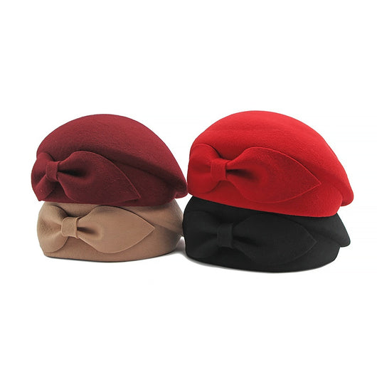Boina de Lana Otoño-Invierno Estilo Coreano para Mujer - Image 12